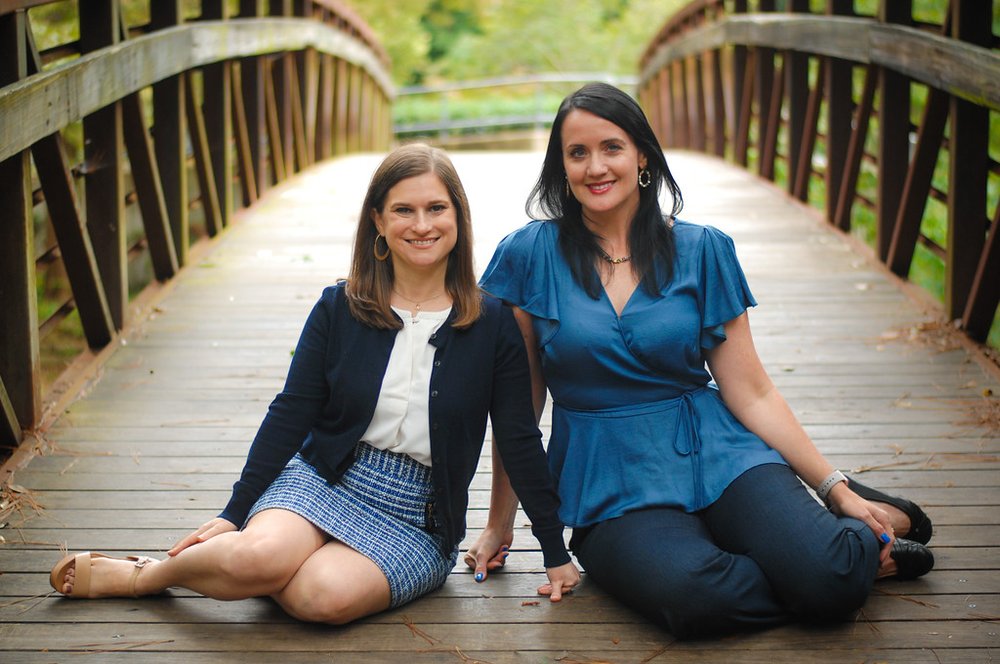 Erin Young and Jennifer Wood, co-owners of The Bridge